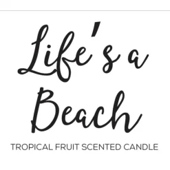 Candles-Kirkland's Home Life'S A Beach Votive Candles, Set Of 8 Blue