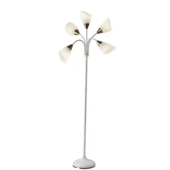Floor Lamps-Kirkland's Home 5-Light Adjustable Tree Floor Lamp White