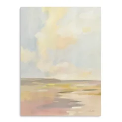 Canvas Art-Kirkland's Home Light Cloud Canvas Art Print, 18X24 In. Blue/Pink/Ivory