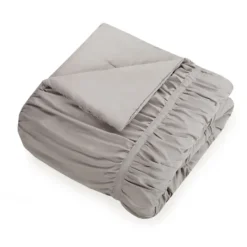 Comforters-Kirkland's Home Light Emily 2-Pc. Twin/Twin Xl Comforter Set Gray