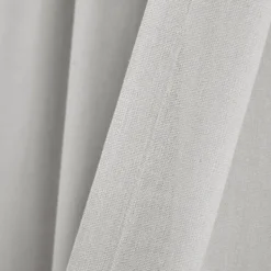 Curtains & Drapes-Kirkland's Home Light Faux Linen Curtain Panel Set, 84 In. Gray