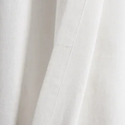 Curtains & Drapes-Kirkland's Home Light Linen Lace Curtain Panel Set, 84 In. Ivory
