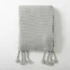 Blankets & Throws-Kirkland's Home Light Spring Knit Throw Blanket Gray