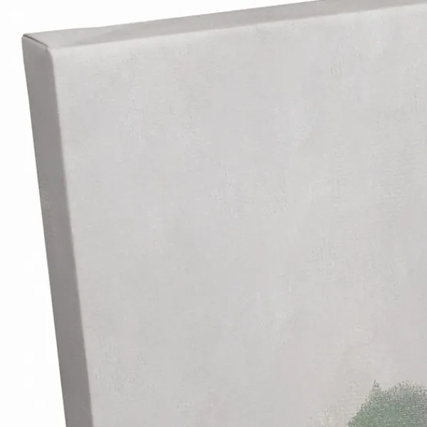Canvas Art-Kirkland's Home Light Vase Botanical Canvas Art Print Gray/Green