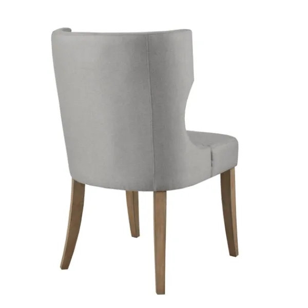 Dining Chairs-Kirkland's Home Light Wingback Dining Chair Gray