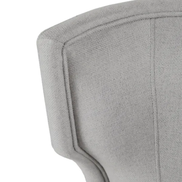 Dining Chairs-Kirkland's Home Light Wingback Dining Chair Gray