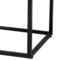 Nightstands-Kirkland's Home Light Wood And Rat Square Nights D Tan