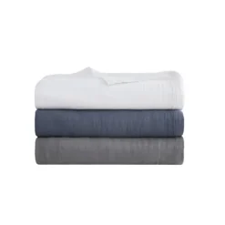 Blankets & Throws-Kirkland's Home Lightweight Full/Queen Blanket Blue