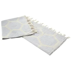 Blankets & Throws-Kirkland's Home Lilac Honeycomb Cotton Throw Purple