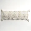 Pillows-Kirkland's Home Lily Cotton Lumbar Pillow White