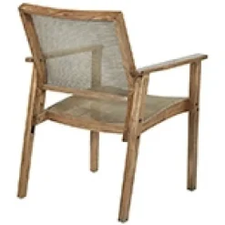 Accent Chairs-Kirkland's Home Linden Woven Cane Accent Chair Brown