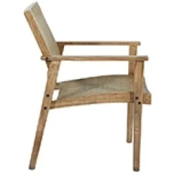 Accent Chairs-Kirkland's Home Linden Woven Cane Accent Chair Brown