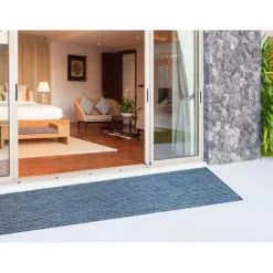 Outdoor Rugs-Kirkland's Home Linear Macy Indoor/Outdoor Area Rug, 4X7 Green