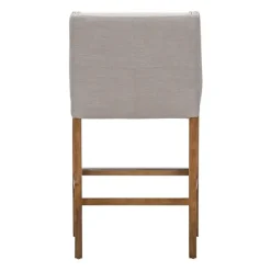 Bar Stools & Counter Height Stools-Kirkland's Home Linen Castaic Barstool Tan