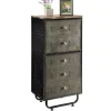 Cabinets & Sideboards-Kirkland's Home Locker 2-Door Cabinet Gray