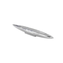 Decorative Trays-Kirkland's Home Long Metallic Tray Silver