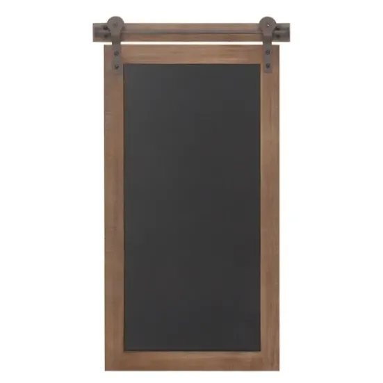 Wall Storage-Kirkland's Home Long Wood And Metal Frame Chalkboard