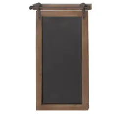 Wall Storage-Kirkland's Home Long Wood And Metal Frame Chalkboard
