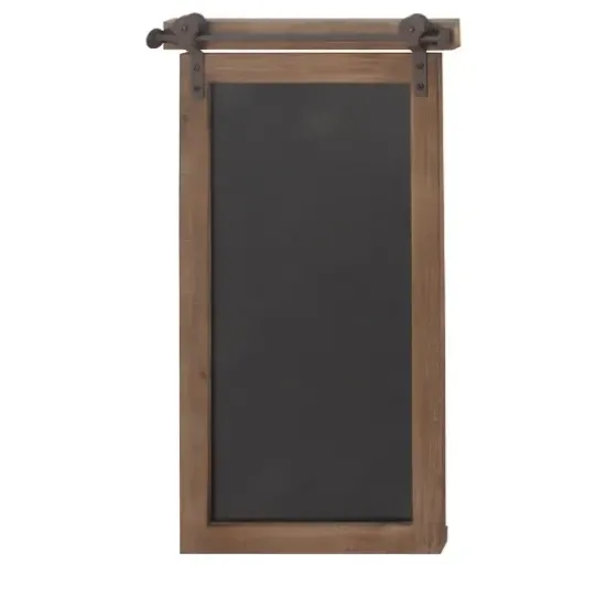Wall Storage-Kirkland's Home Long Wood And Metal Frame Chalkboard