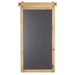 Wall Storage-Kirkland's Home Long Wood And Metal Frame Chalkboard