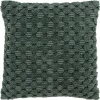 Pillows-Kirkland's Home Looped Cotton Throw Pillow Green