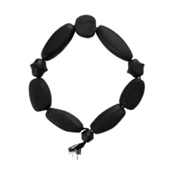 Decorative Accents-Kirkland's Home Looped Wooden Beaded Garland Black