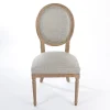 Dining Chairs-Kirkland's Home Louis Upholstered Dining Chair Gray