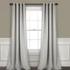 Curtains & Drapes-Kirkland's Home Lush Insulated Curtain Panel Set, 120 In. Gray
