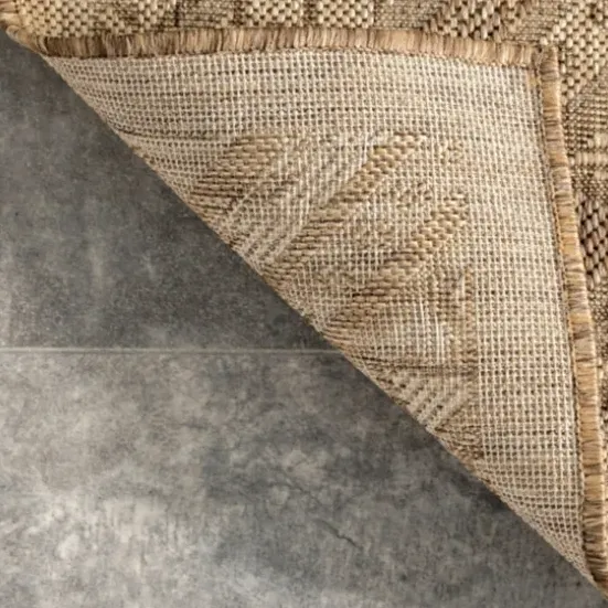 Outdoor Rugs-Kirkland's Home Luxe Diamond Outdoor Area Rug, 6X9 Gray