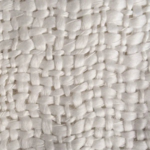 Blankets & Throws-Kirkland's Home Luxe Knit Fringed Throw Ivory