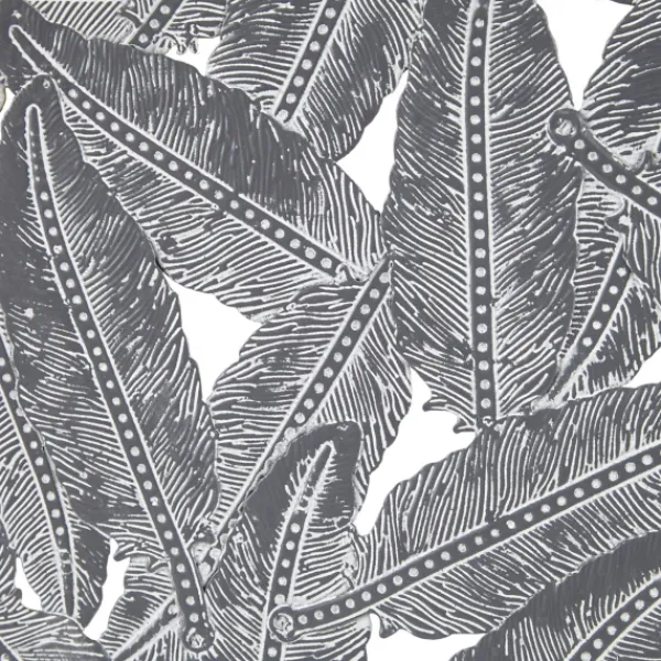 Wall Plaques-Kirkland's Home Madison Park Iron Feathers Wall Plaques, Set Of 3 Silver/Gray