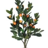 Trees & Topiaries-Kirkland's Home Mandarin Orange Tree In Black Planter