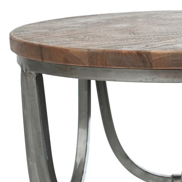 Accent & End Tables-Kirkland's Home Mango Wood Accent Table Brown