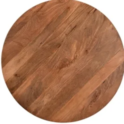 Coffee Tables-Kirkland's Home Mango Wood And Black Iron Coffee Table Brown