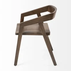 Dining Chairs-Kirkland's Home Mango Wood Dining Chair Brown