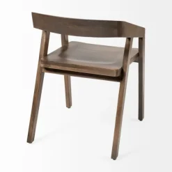 Dining Chairs-Kirkland's Home Mango Wood Dining Chair Brown
