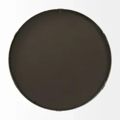 Decorative Mirrors-Kirkland's Home Maria Brushed Gold Round Wall Mirror