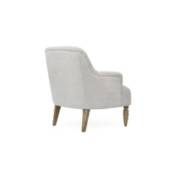 Accent Chairs-Kirkland's Home Martha Stewart Extended Seat Accent Chair Gray