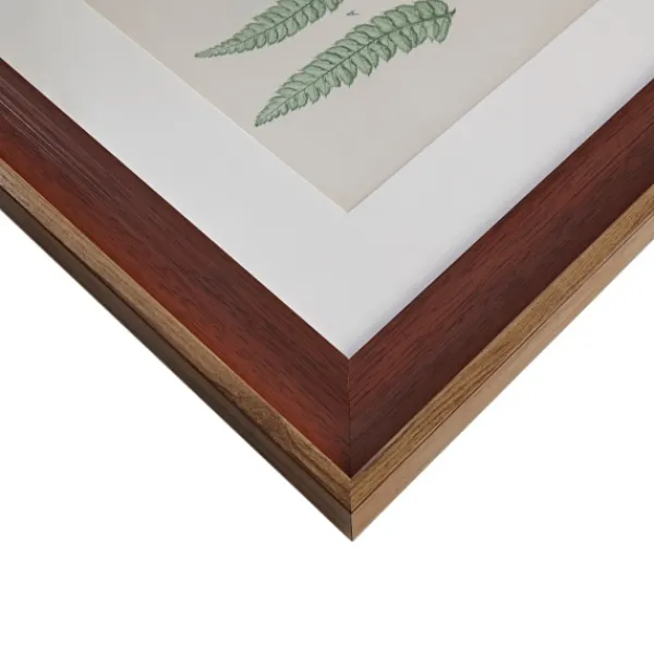 Framed Art-Kirkland's Home Martha Stewart Lady Fern Framed Art Print Set Green/White