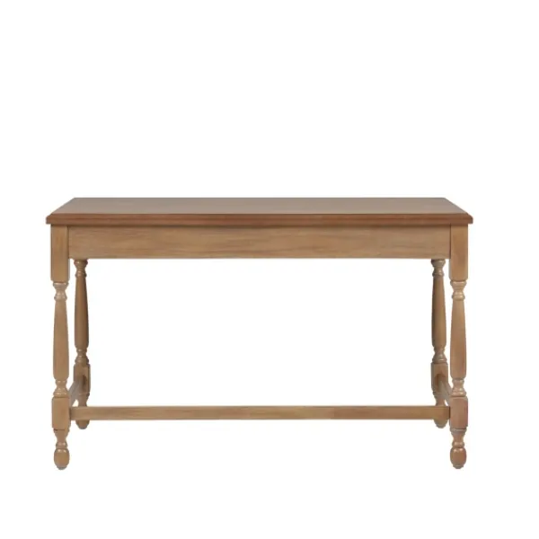 Office Furniture-Kirkland's Home Martha Stewart Natural Wood Turned Legs Desk