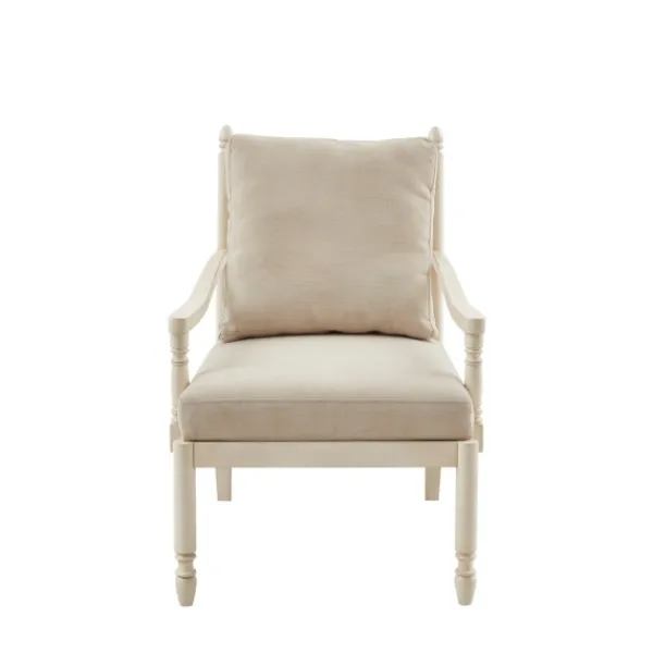 Accent Chairs-Kirkland's Home Martha Stewart Toni Accent Chair Ivory