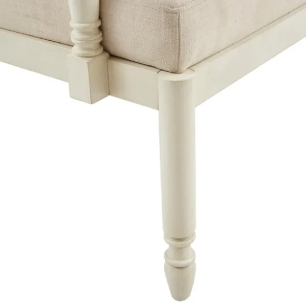 Accent Chairs-Kirkland's Home Martha Stewart Toni Accent Chair Ivory