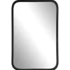 Decorative Mirrors-Kirkland's Home Matte Black Rectangular Wall Mirror