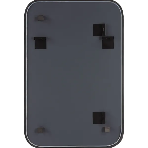 Decorative Mirrors-Kirkland's Home Matte Black Rectangular Wall Mirror