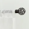 Curtain Rods & Hardware-Kirkland's Home Matte Bronze Catherine Curtain Rod, 120 In.