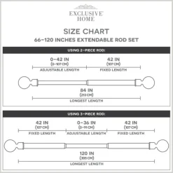 Curtain Rods & Hardware-Kirkland's Home Matte Bronze Catherine Curtain Rod, 120 In.