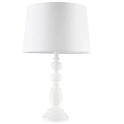 Table Lamps-Kirkland's Home Matte Candlestick Martha Stewart Table Lamp White
