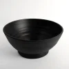 Decorative Bowls & Jars-Kirkland's Home Matte Footed Stoneware Bowl Black