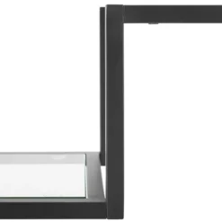 Console Tables-Kirkland's Home Matte Multi Level Console Table Black