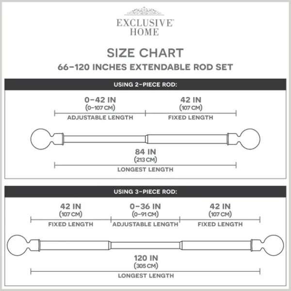 Curtain Rods & Hardware-Kirkland's Home Matte Nickel Stacked Cylinder Curtain Rod, 120 In.